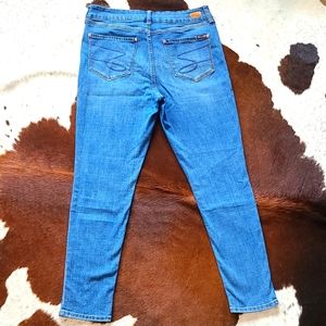 Seven7 Tummyless high rise skinny jeans